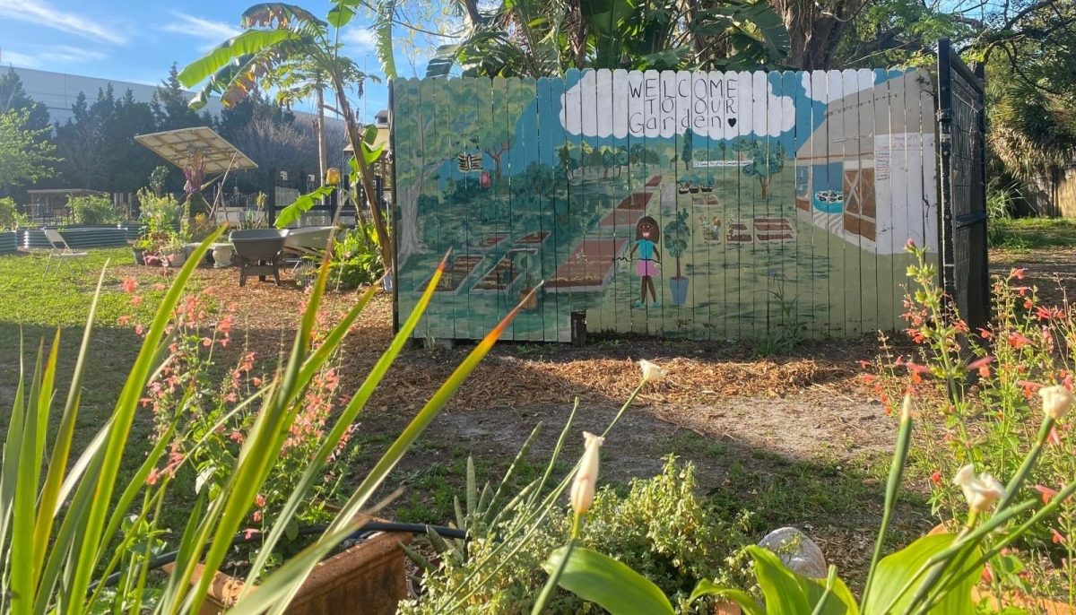 Tampa Heights Garden Mural